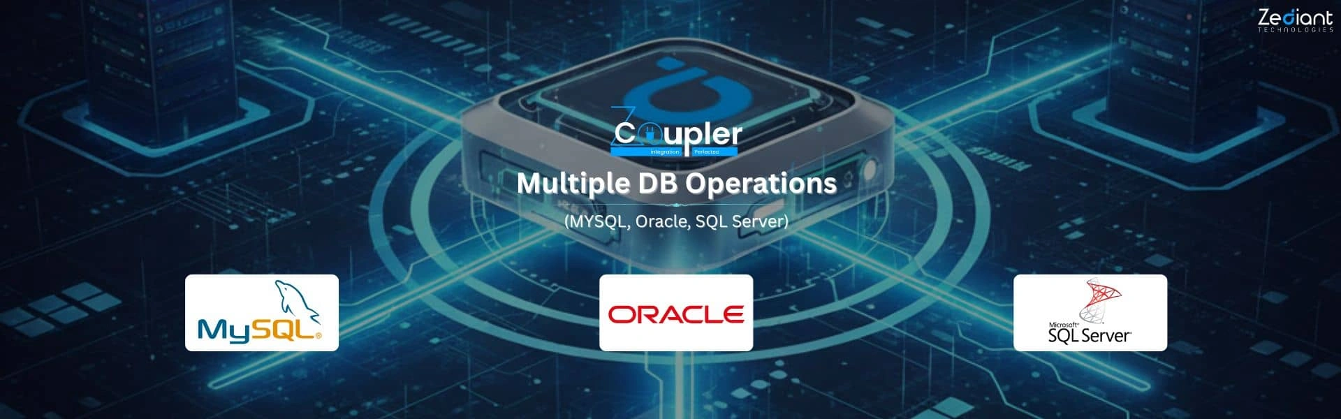ZCoupler - our integration platform now supports multi-database.